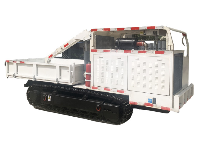 柴油式履帶運(yùn)輸平板車